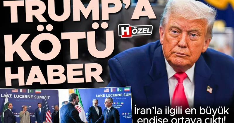 Trump’a kötü haber: İran’la ilgili en büyük endişe ortaya çıktı! Sürecin kritik noktaları...