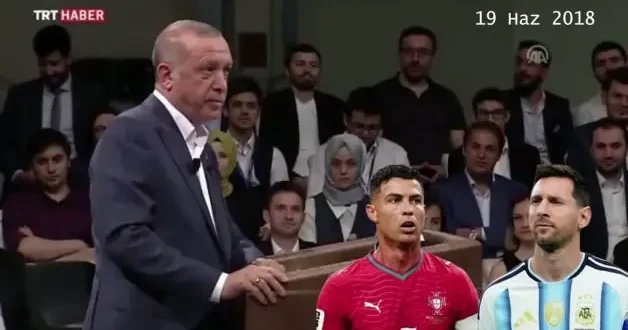 Ronaldo mu Messi mi ? Cumhurbaşkanı Erdoğan dan tarihe geçecek cevap