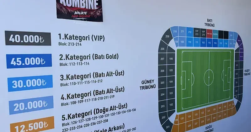 Samsunspor da kombine satışları taraftar etkinliğiyle başladı
