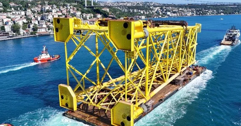 350 metrelik sondaj platformu İstanbul Boğazı’nda