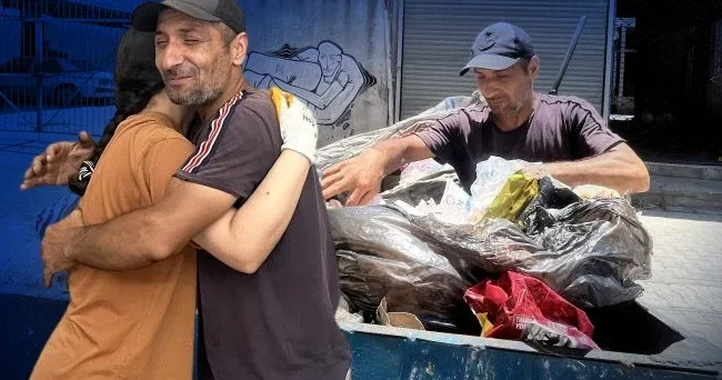 33 yıldır her gün sokak sokak dolaşıyor: Fedakar babanın en güzel mükafatı! Buralara kolay gelmedik