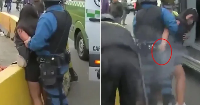 Canlı yayında büyük arbede! Polisin silahını kapıp kurşun yağdırdı