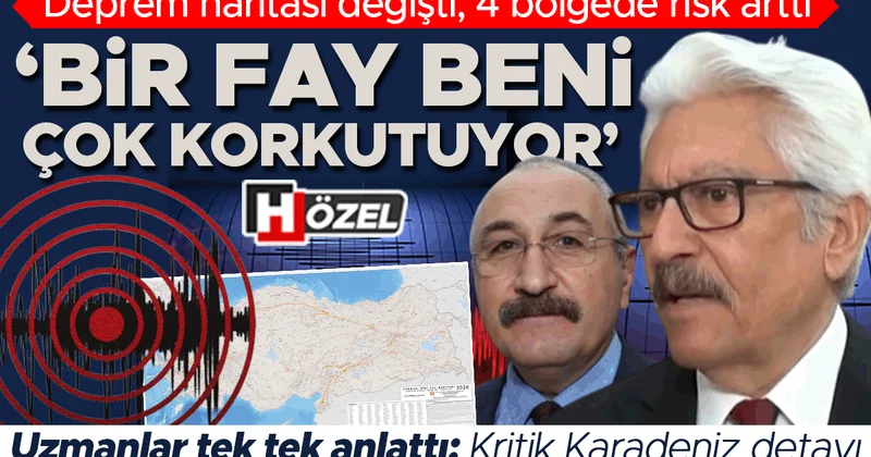 Fay haritası güncellendi: 4 bölgede risk artıyor! Dikkat çeken Karadeniz detayı ‘Beni çok korkutuyor’