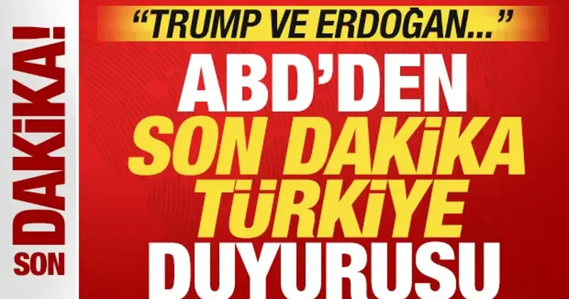 Beyaz Saray dan son dakika Türkiye duyurusu: Erdoğan ve Trump baş başa görüşecek!
