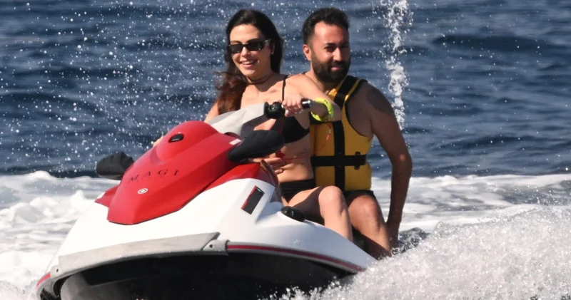 Dilara Aksüyek ten jet ski şov Magazin haberleri