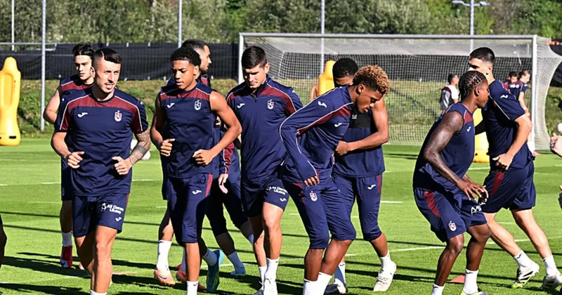 Trabzonspor, Avusturya da 2 eksikle çalıştı!