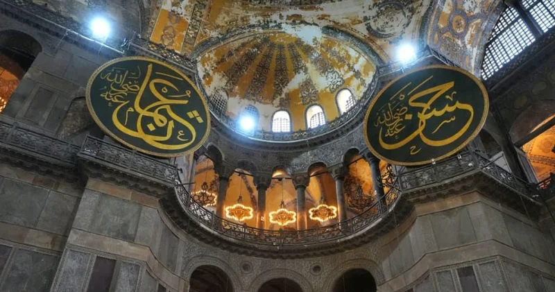 Ayasofya da tarihin en kapsamlı restorasyonu
