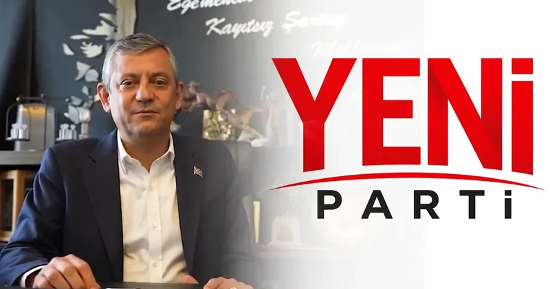 Son dakika Yeni Parti nin logosu belli oldu! Özgür Özel ilk kez paylaştı