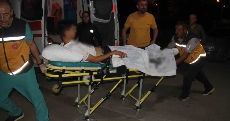 Konya da festivali kana buladılar: 2 çocuk yaralandı