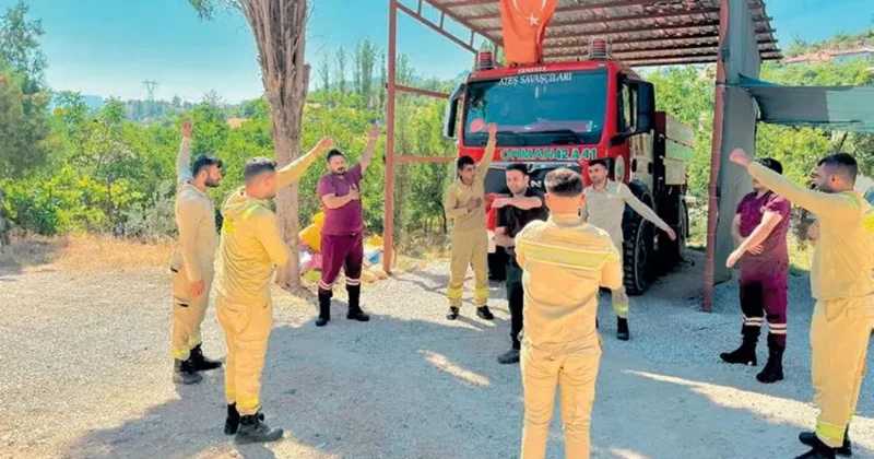 ‘Alev savaşçıları’ göreve hazır