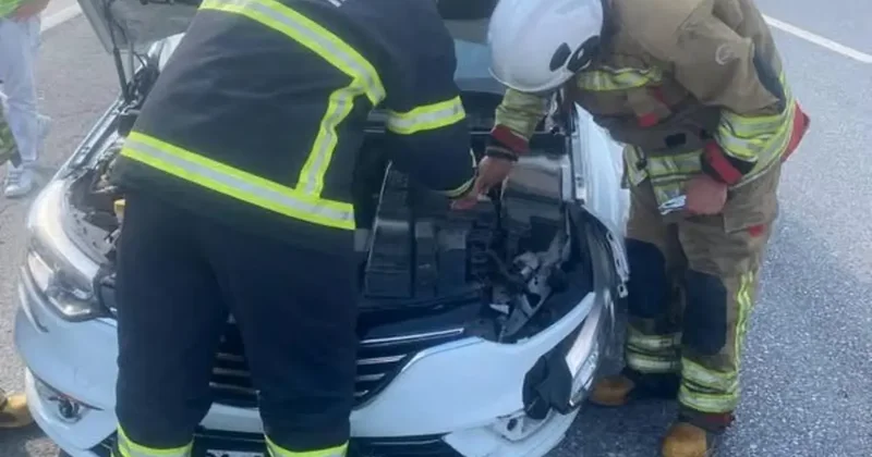 Erzin Dörtyol otoyolunda trafik kazası: 1 yaralı