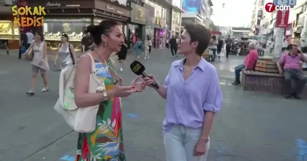 Bakırköy deki sokak röportajındaki ifadelere inceleme başlatıldı!