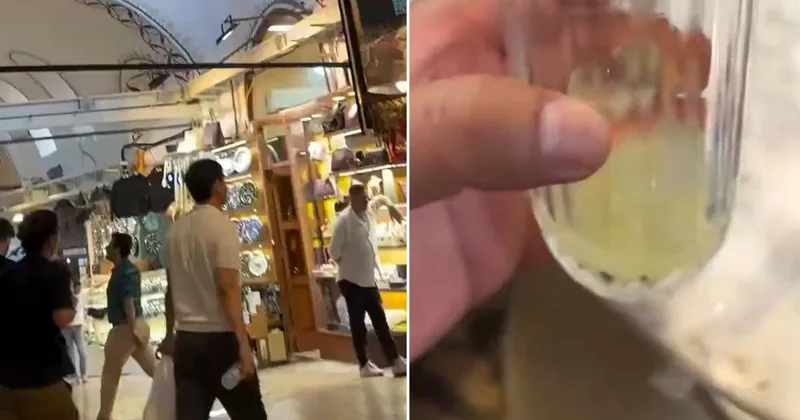 Kapalıçarşı da bir bardak limonataya ödediği paraya isyan etti: Fiyatlar Monako yu geçmiş