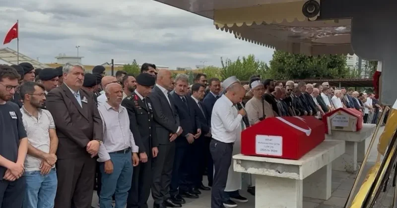 Motosiklet kazasında vefat eden Uzman Çavuş Çetin son yolculuğuna uğurlandı