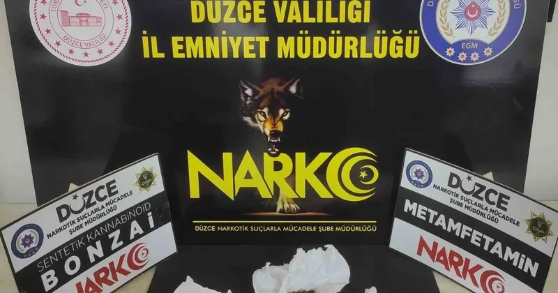 Düzce’de uyuşturucudan 46 şahsa işlem yapıldı