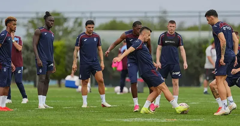 Trabzonspor, Ferencvaros maçı hazırlıklarına başladı