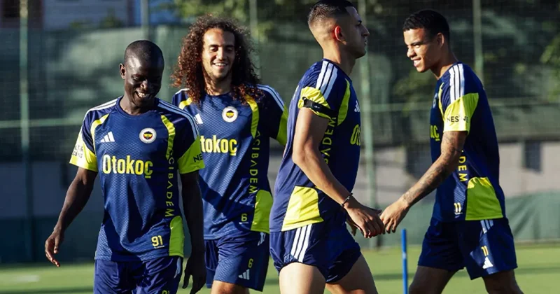 Fenerbahçe de Olimpik Lyon maçı hazırlıkları hız kesmedi!