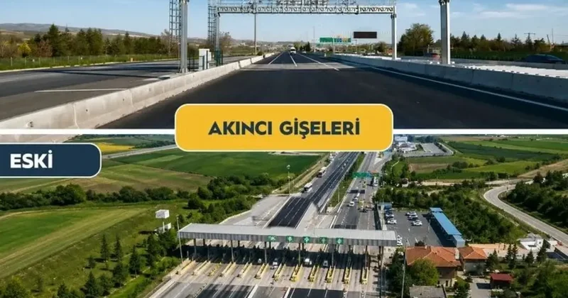 Akıncı Gişeleri tarih oluyor! Serbest geçiş başladı