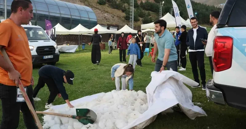 Gez palandöken şenlikleri, kamp ve doğa tutkunlarını buluşturdu