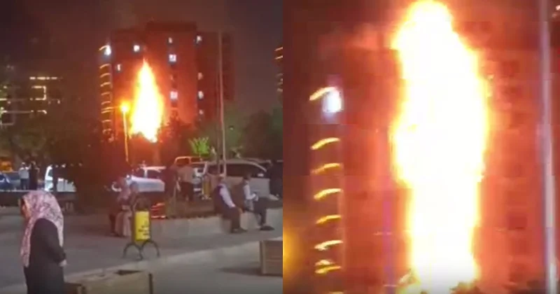 Diyarbakır da plazada yangın! Alevler binayı sardı Sözcü Gazetesi