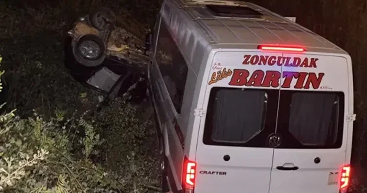 Bartın’da korkunç kaza: 11 yaralı