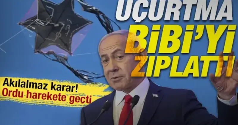 Gazze den uçurulan uçurtmalar İsrail i alarma geçirdi: Netanyahu dan sürgün tehdidi