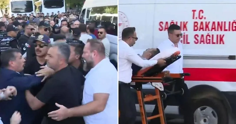Gazilere destek için giden İYİ Partili vekil Selçuk Türkoğlu hastaneye kaldırıldı