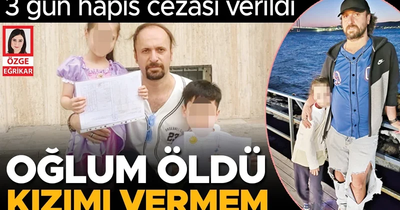 Çocuğunu göstermeyen babaya hapis