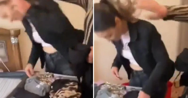 Ev sahibi, yanında çalışan kadının bavuluna bakınca deliye döndü: Parçalayacağım seni