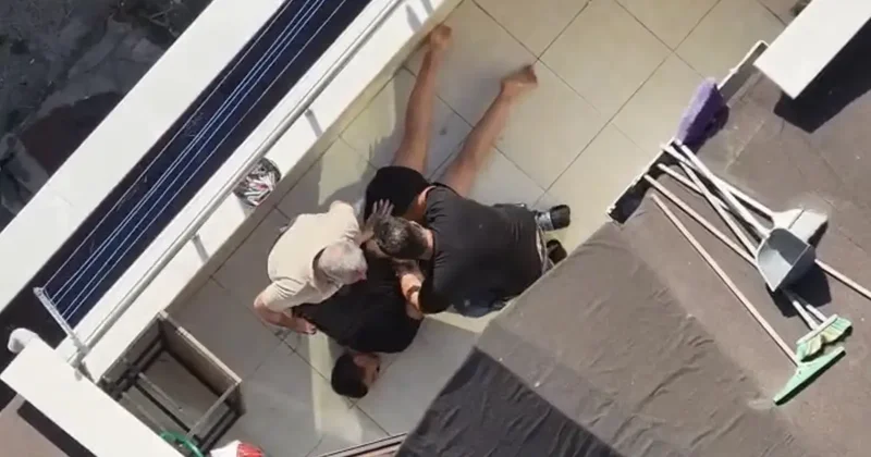 2 milyon lirayla ortadan kaybolmuştu! Kuryeye dronlu operasyon; çatıda yakalandı