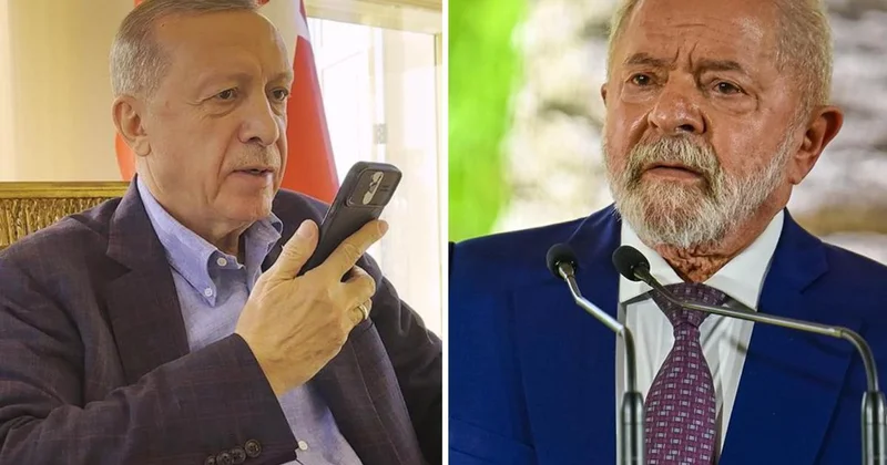 Cumhurbaşkanı Erdoğan ve Lula telefonda görüştü: İkili ilişkiler ve bölgesel gelişmeler ele alındı