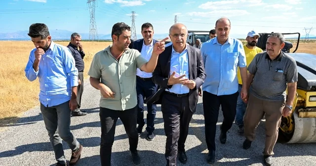 Büyükşehir, Yazıhan da yol standardını yükseltti Malatya Haberleri Habertürk Yerel Haberler