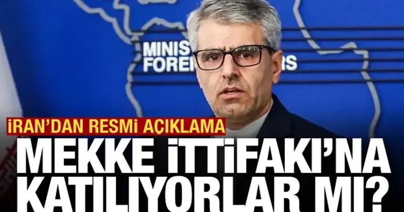 İran, Mekke Anlaşması na katılıyor mu? Bekayi açıkladı