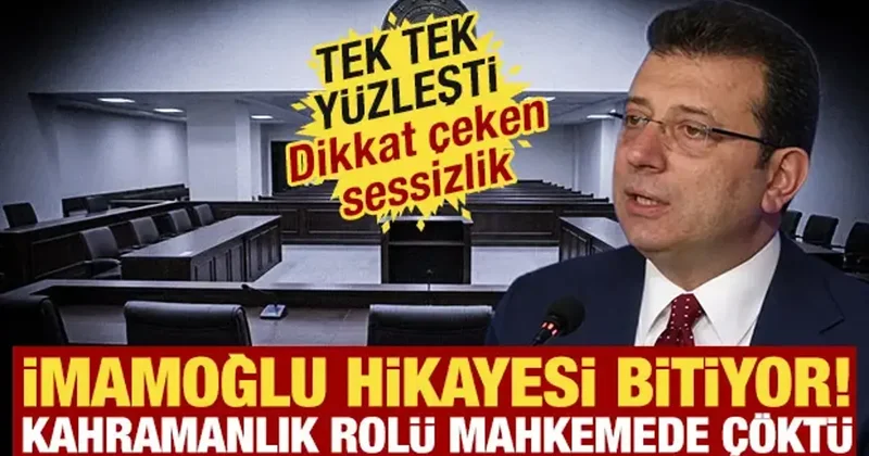 İmamoğlu hikayesi bitiyor! Kahraman rolü mahkemede çöktü! Dikkat çeken sessizlik