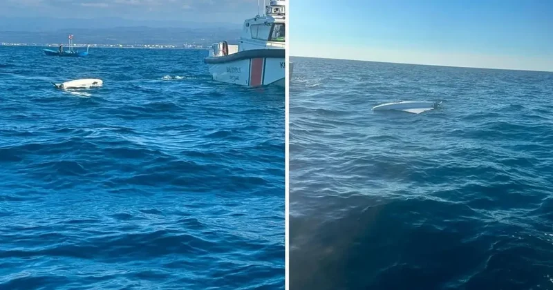 Balık avlamaya gittiler dron yakaladılar!