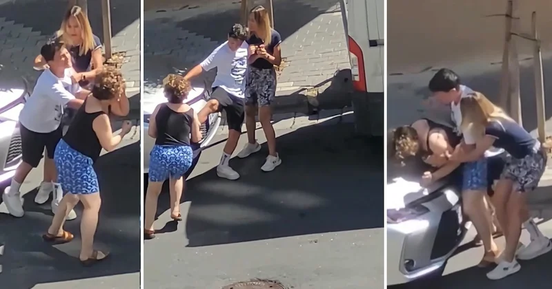 İstanbul da sokak ortasında annesini dövdü: Bir de şikayetçi oldu Sözcü Gazetesi