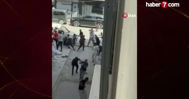 Van daki meydan kavgasında tarafları ayırmak için TOMA devreye girdi