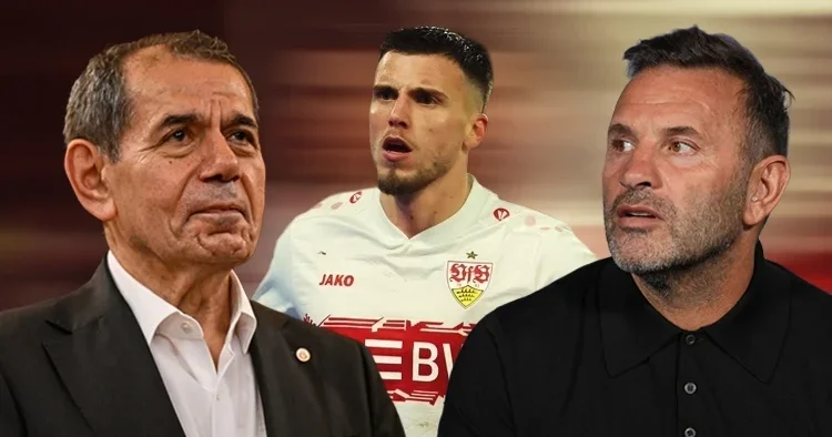 Galatasaray da Ermedin Demirovic ısrarı! Stuttgart ın istediği rakam belli oldu