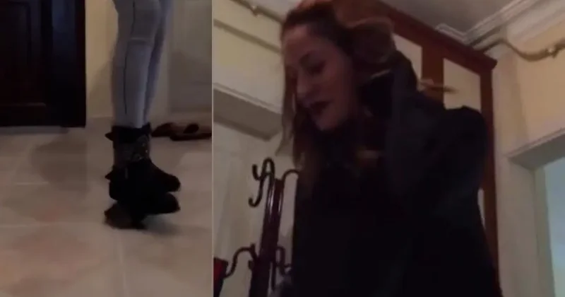 İnfiale yol açan görüntüler! Dışarıdan buldu: Defelarca tekmeleyip ezdi... Kanıyor, kanattım