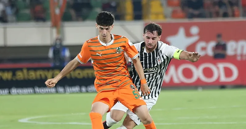 Son dakika: Beşiktaş, Alanyaspor deplasmanında mağlup! Bu sezon ilk puan kaybı