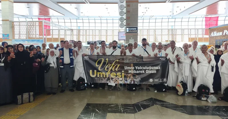 Konya’da Vefa Umresi sevinci! İlk kafile yola çıktı!