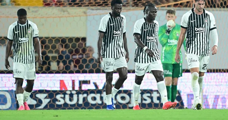 Beşiktaş ta sadece maç kaybedilmedi, 613 dakikalık seri de bitti