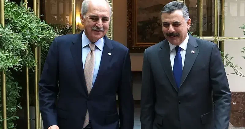 Bakan Çiftçi, TBMM Başkanı Kurtulmuş’u ziyaret etti