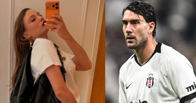 Dusan Vlahovic, Serenay Sarıkaya yı beğendi