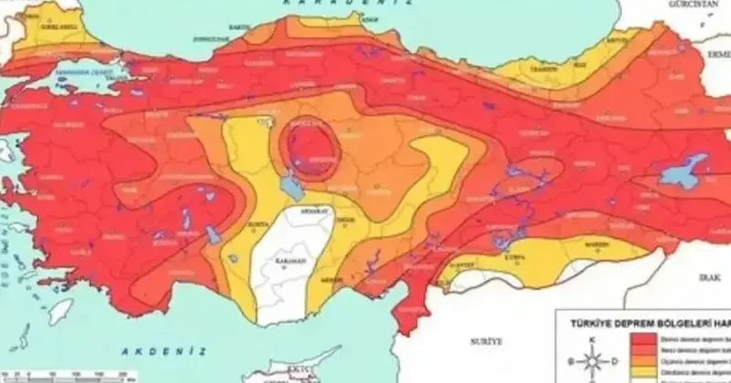 İşte Türkiye nin deprem açısından en güvenli iller