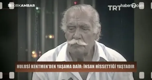 Usta oyuncu Hulusi Kentmen’den yaşam Sırrı: Sevmeyi bilen yaşlanmaya vakit bulamaz