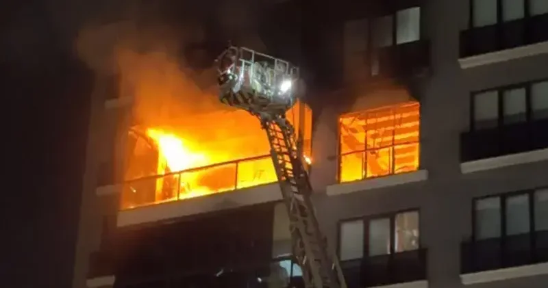 Bursa’da apartman dairesinde çıkan yangın söndürüldü: 19 kişi hastaneye kaldırıldı