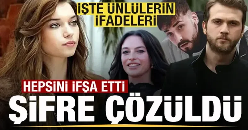 Hepsini ifşa etti şifre çözüldü! Afra Saraçoğlu, Sefo, Aras Bulut İynemli nin ifadeleri