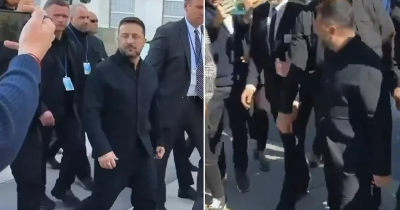 Zelenski den Rus gazetecinin ısrarlı sorusuna küfürlü yanıt: Füzeyle...