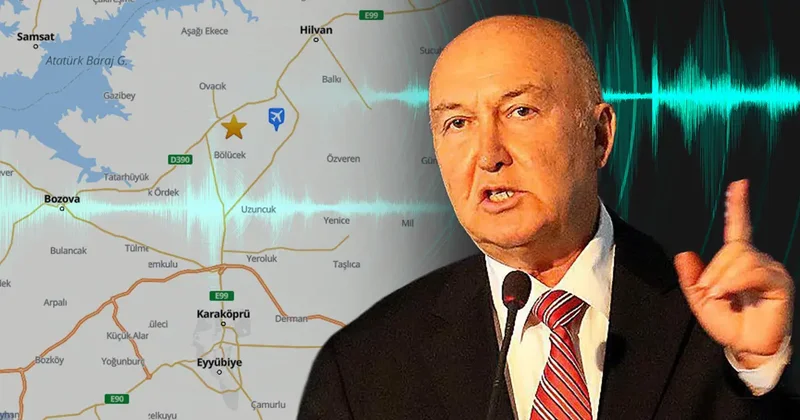 Son dakika Şanlıurfa da deprem sonrası herkes aynı soruyu soruyor! Prof. Dr. Ercan: Şaşırtıcı olur